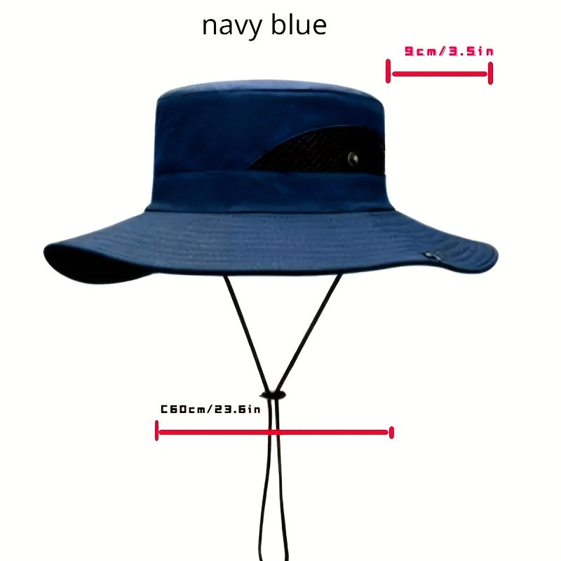 Jungle Sun Hat Outdoor Bucket Hat Sun Protection Big Brim Hat