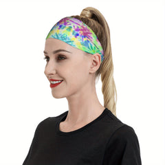 Tie Dye Headband for Sports & Casual Wear