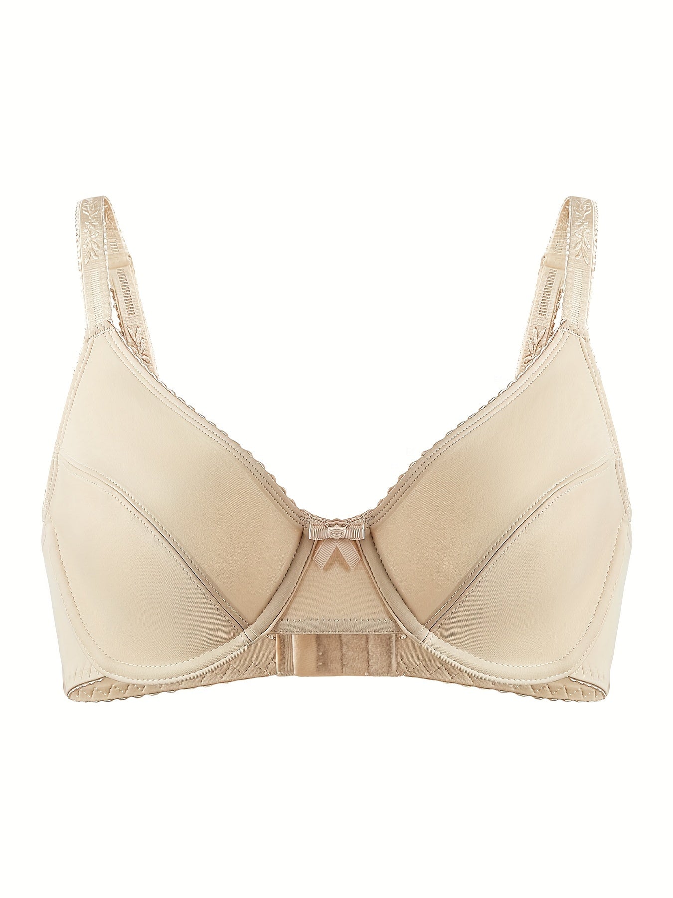 Women's Full Coverage Bra Comfy & Breathable Bow Tie Lingerie
