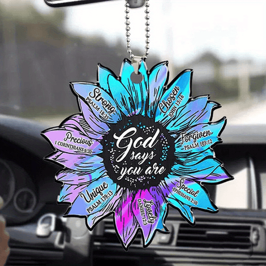 Colorful Sunflower Door Plate Hanging Decoration Home Decor Gift