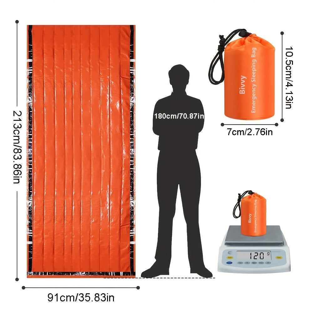 Thermal Emergency Sleeping Bag Waterproof Lightweight Survival Sleeping Bag