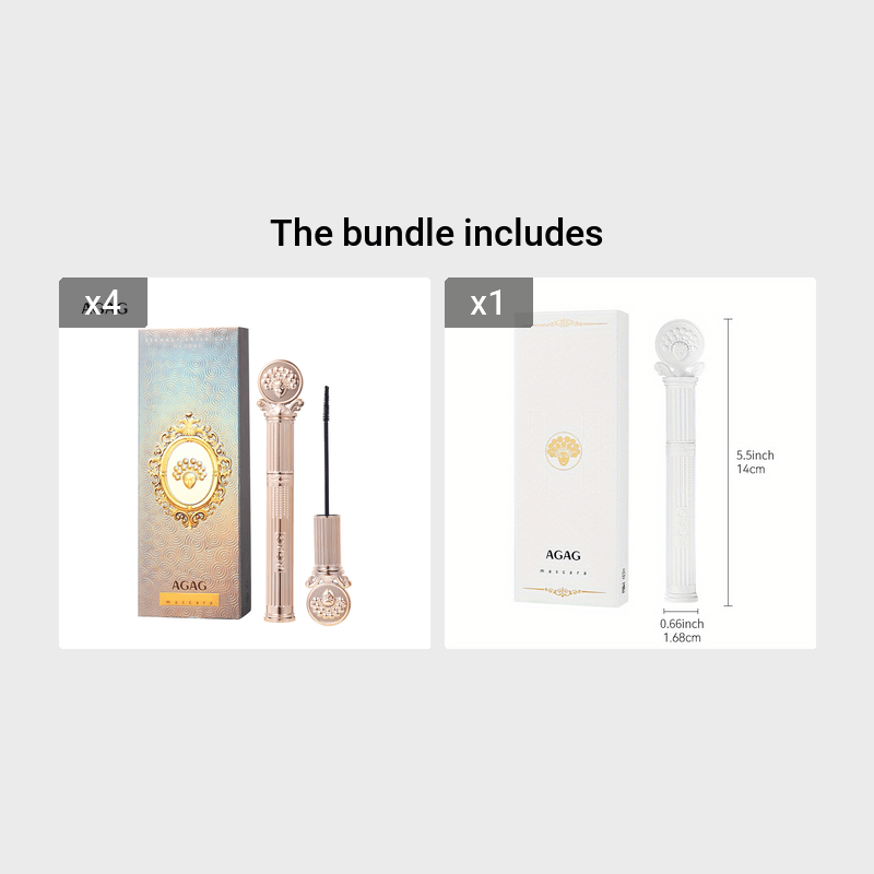 Long Lasting Waterproof Mascara with Fine Brush