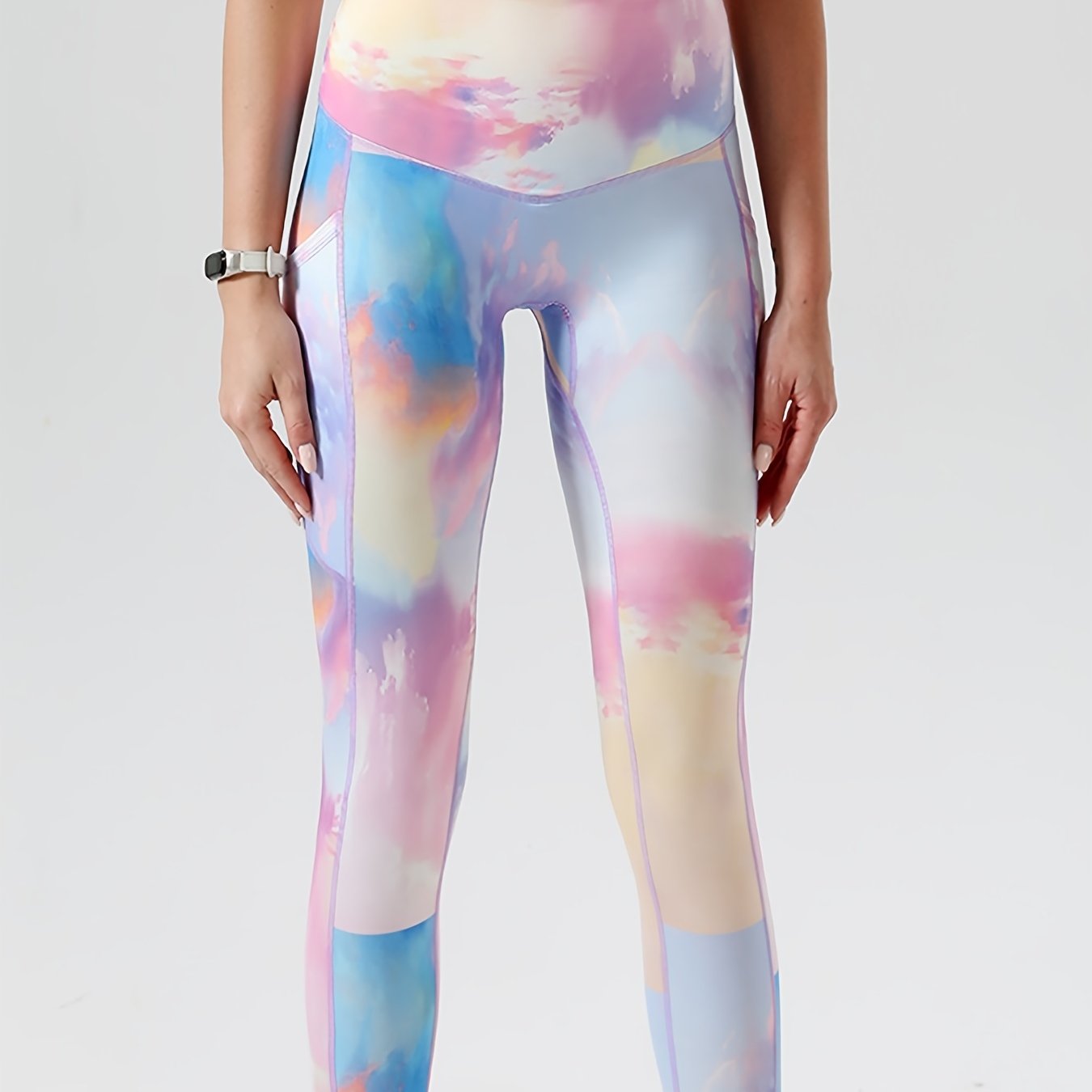 High Waist Yoga Leggings Butt Lift Workout Leggings With Pocket