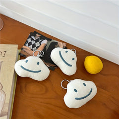 Cloud Plush Pendant Soft Sponge Cartoon Keychain Bag Ornament