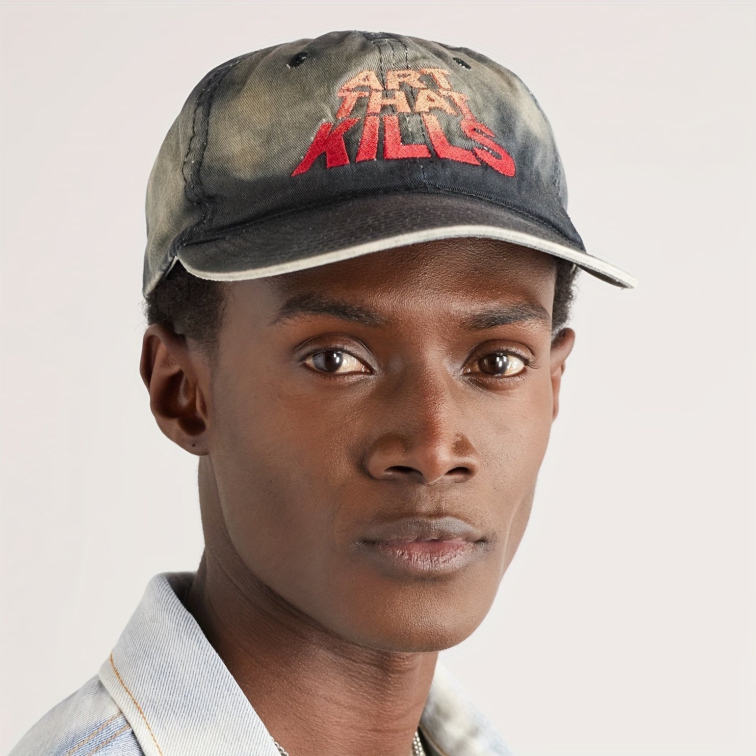 Graffiti Trucker Hat - Hand Drawn Hip Hop Cap