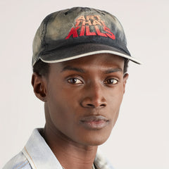 Graffiti Trucker Hat - Hand Drawn Hip Hop Cap