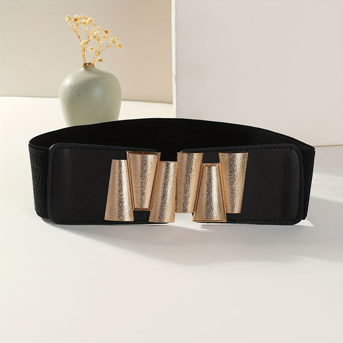 Men's Geometric Buckle Belt for Pants Jeans