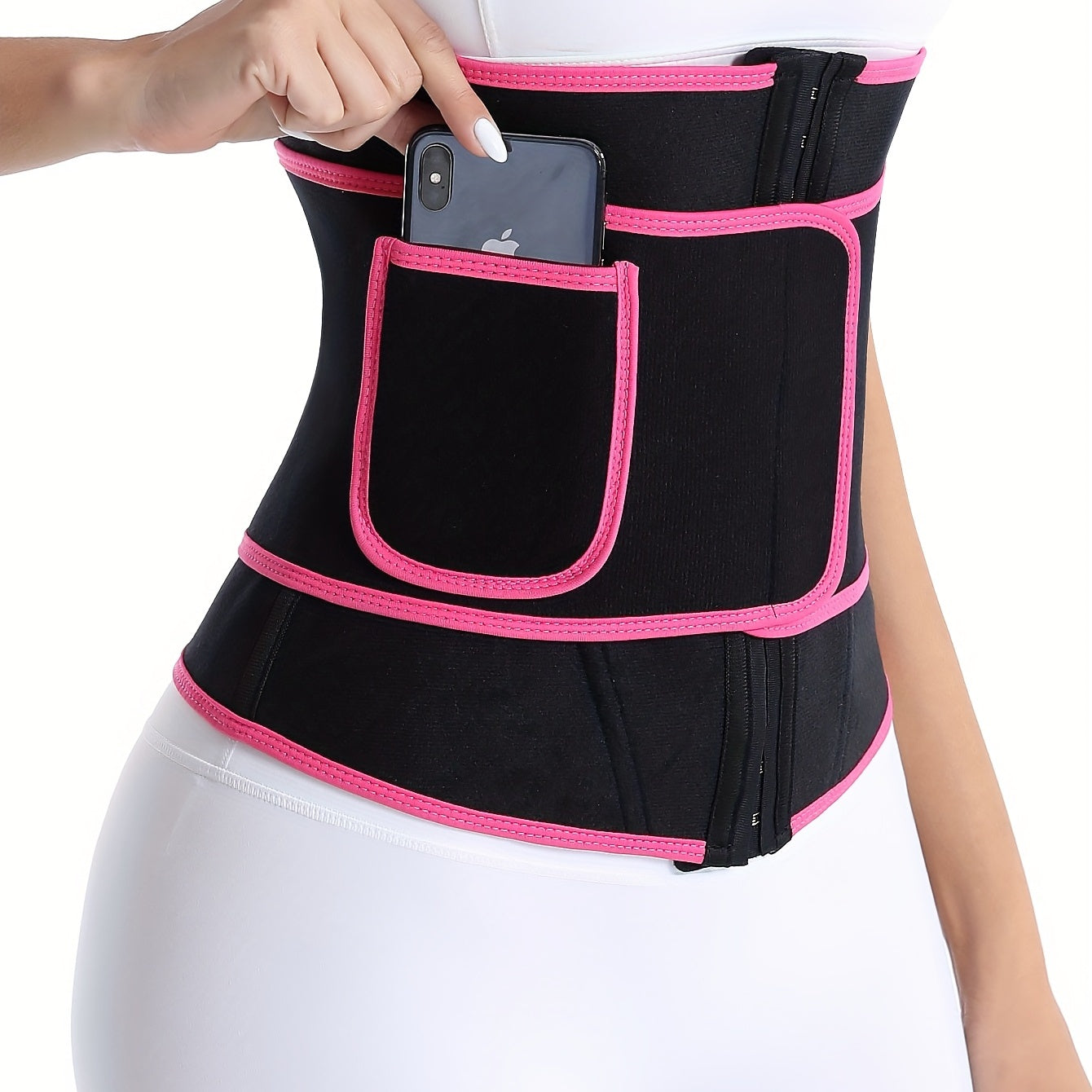 Exercise Sweat Waist Training Belt for Men & Women