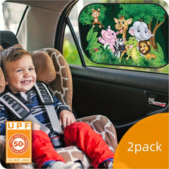 2 Pack Car Sunshade UV Protection Side Window Sun Shades