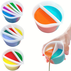 Silicone Pouring Split Cup Measuring Cup for Resin Tools