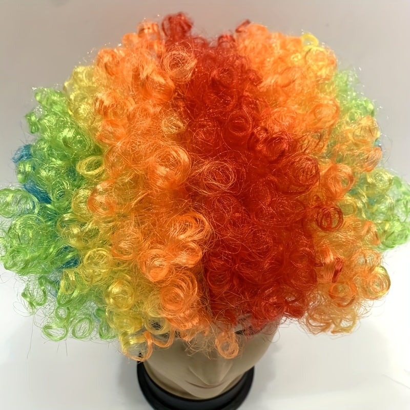 Clown Wig Punk Style Silk Hair for Halloween Party