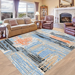 Abstract Shading Art Carpet Soft Non Slip Easy to Clean Modern Home Decor
