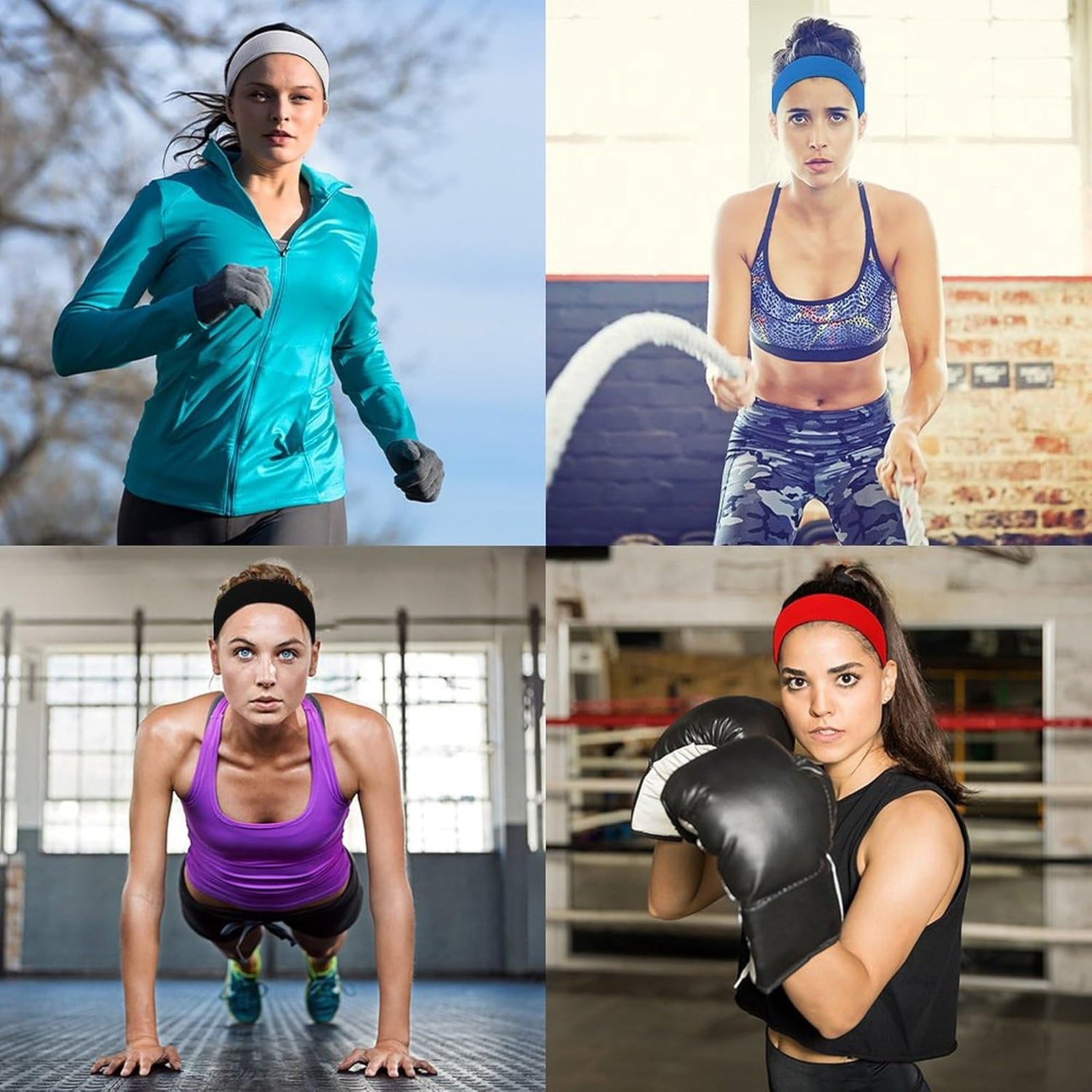 Personalized Sports Headbands with Name Photo Elastic Cl