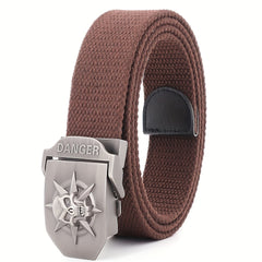 Skeleton Buckle Belts for Men Casual Belt for Jeans Pants Clothing Accessories