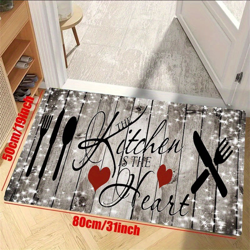 Anti Fatigue Kitchen Mat Absorbent Bath Mat Entrance Doormat Washable Runner Rug