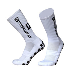 Anti Slip Silicone Football Socks - Secure Suction Grip - Enhance Performance
