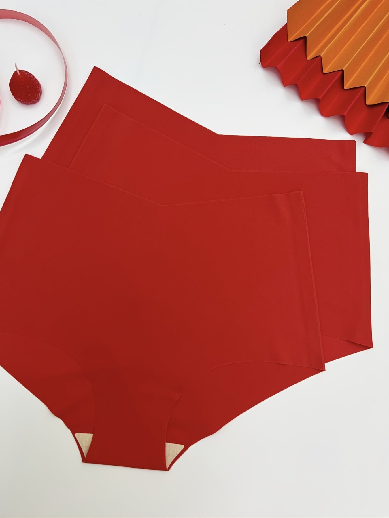 3pcs V Shaped High Waist Panties Set for Women