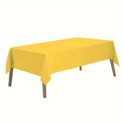 3pcs Assorted Disposable Plastic Tablecloth Rectangle Table Cover
