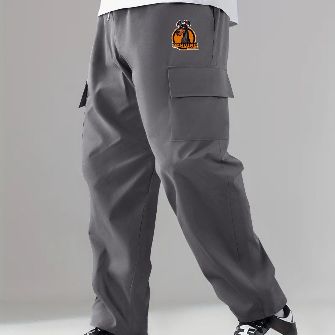 Cargo Pants Men's Flap Pocket Trousers Outdoor Streetwear