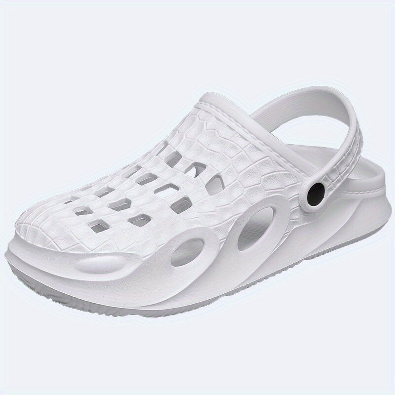 Men's Lightweight Hollow Out Sandals Slip On Clogs
