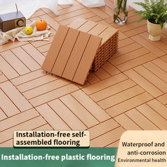 Plastic Self-Installed Balcony Terrace Garden Floor