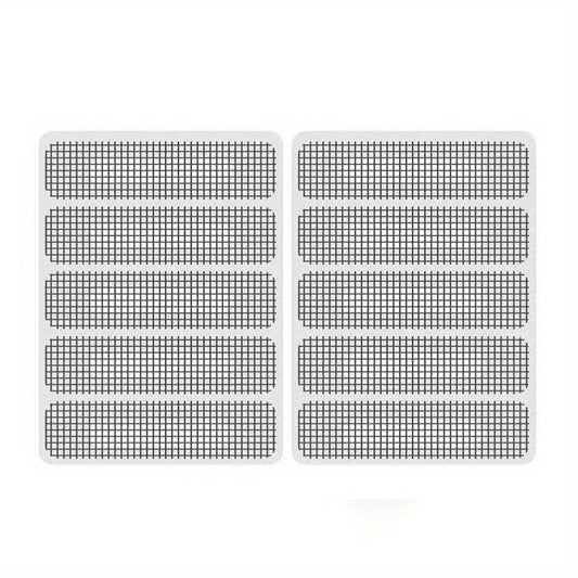 Mosquito Repellent Patches Kit w/ Grid Repair Stickers & Drainage Hole