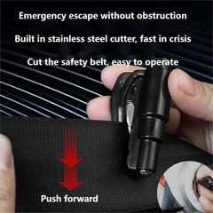 Mini Car Emergency Hammer Seat Belt Cutter Keychain