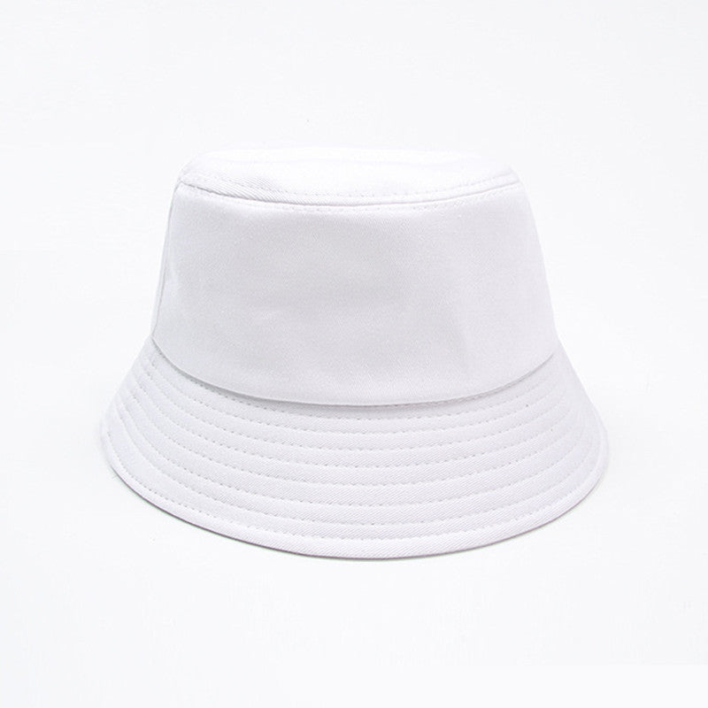 Solid Bucket Hat Hip Hop Basin Hat Spring Summer Sun Protection Hat