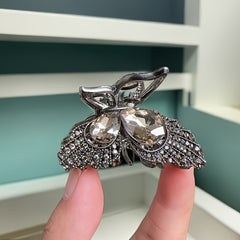 Rhinestone Small Hair Grip Butterfly Hair Clip Girls Party Decors Gift