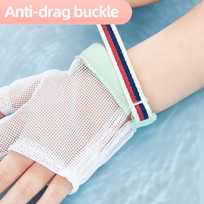 Breathable Adjustable Thumb Guard Gloves for Babies