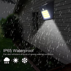 Solar Motion Sensor Light Outdoor - 48 LEDs IP65 Waterproof Security Lights