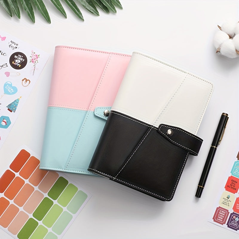A6 Macaron Notebook Magnetic Buckle Type Notebook