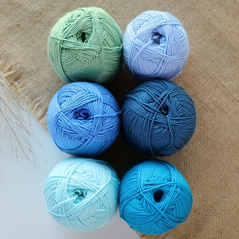 Bamboo Yarn Hand Knitting Crochet Thread DIY Sweater Doll Hat 180M 50g