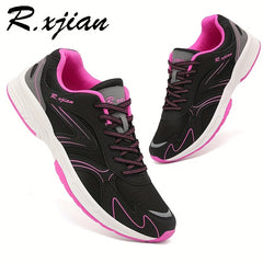Women's Hiking Shoes Lace Up Non slip Running Shoes Casual Sports Sneakers