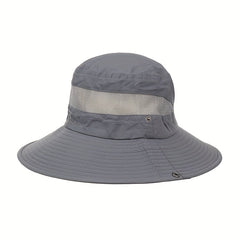 Breathable Mesh Visor Bucket Hat UV Sun Hat