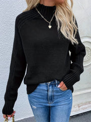 Turtle Neck Sweater Long Sleeve for Fall & Winter