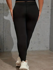 Women's Cat Print Skinny Leggings High Rise Stretchy Pants