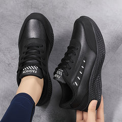 Women's Waterproof Non-slip Lace Up Casual Shoes