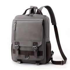 Retro Style Canvas Backpack for Outdoor Travel and Commute