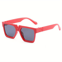 Kids Square Frame Sunglasses UV Protection Travel Glasses