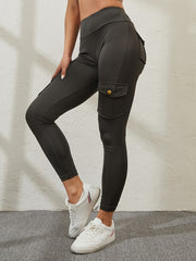 Slim Fit Climbing Cargo Pants Stretchy Sports Riding Women's Acti