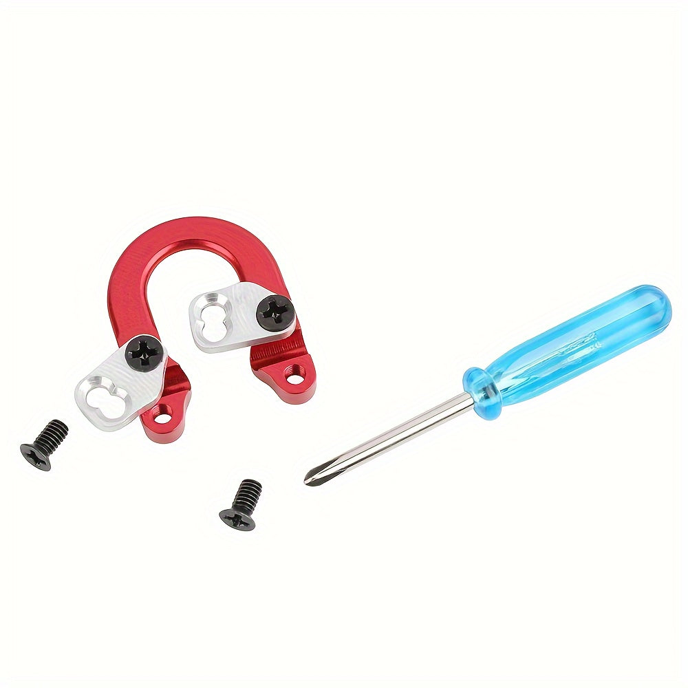 Red Metal D Loop Release Bow String Nock Ring Buckle