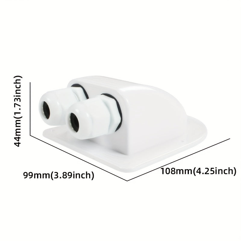 Solar Panel Roof Wire Entry Gland Box Motorhome RV Yacht Car