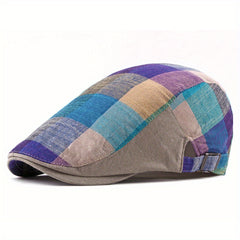 Plaid Cowboy Hat Western Style Unisex