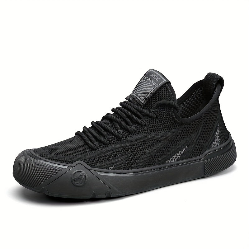 Men's Knitted Breathable Casual Shoes Non Slip Sneakers