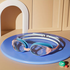Kids Swimming Goggles Set Waterproof with Nose Clip Earplugs