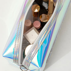 LOVE Letters Makeup Bag Y2k Style PVC Waterproof Cosmetic Pouch