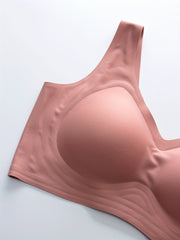 4 Pack Plus Size Bra Set Seamless Lightweight Comfort Daily Bra