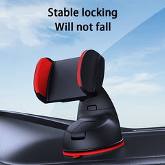 Universal Car Phone Holder, Rotating Suction Cup Bracket