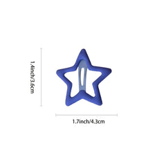 Mini Star Hair Pin for Girls 4.32 cm